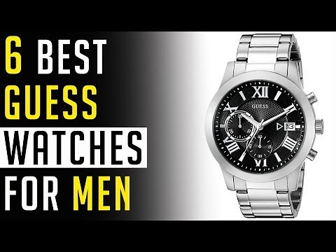 Guess Men watches - Top 6 Best Guess Watches for Men