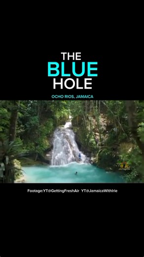 ⚫️🟡🟢⚫️🚙📍 #PlaceToVisit #ecoadventure The Blue Hole in Ocho Rios, also known as the “Island Gully Falls” or “Secret Falls,” is one of Jamaica’s most stunning natural attractions. Nestled in the lush hills, this deep turquoise swimming hole is fed by cascading waterfalls surrounded by tropical greenery. Visitors can swim, dive from cliffs, swing on ropes, or simply relax in the refreshing waters. Less commercialized than other attractions, it offers a more authentic and adventurous experience,