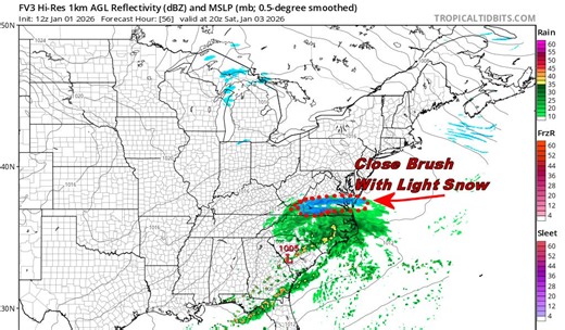 Fast Moving Rain Event Saturday...