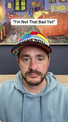 Sometimes the scariest part of drinking is realizing it only moves in one direction: worse. The lie of ‘I’m not that bad yet’ keeps people stuck for years while the disease keeps progressing. You don’t have to wait for a bigger bottom before you choose better for yourself. The earlier you stop, the easier life becomes again.#sobriety #alcoholrecovery #progressivedisease #mindsetshift #sobercoach