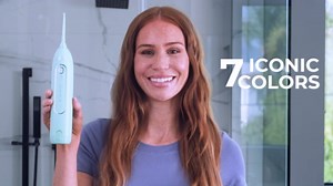 AquaSonic Icon Water Flosser for Teeth – Cordless Rechargeable Oral Irrigator – Waterproof, Portable Dental Cleaning with Jet Tip – Braces Home Travel - Lilac