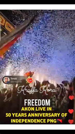 Akon play live at sir John Guise Stadium 17th September 2025 Pom Papua new guinea 🇵🇬 Part 4 | Micheal Primi