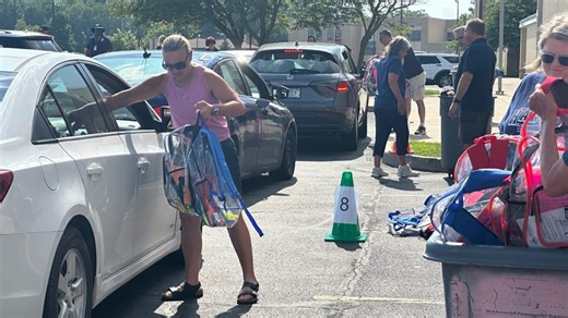 Decatur Township Schools prepares for new year with backpack giveaway