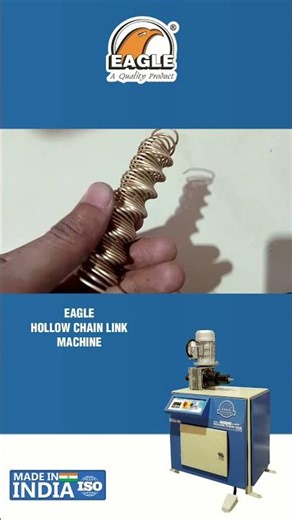 eagle Hollow Chain Link Machine for Jewelry Making #shorts #machine #trending #shots #shortvideo