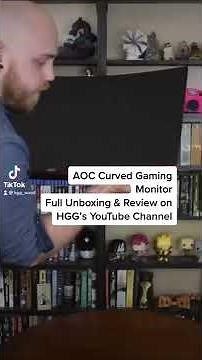 Full AOC C32G2ZE Curved Gaming Monitor review is on our channel! Go watch it now!