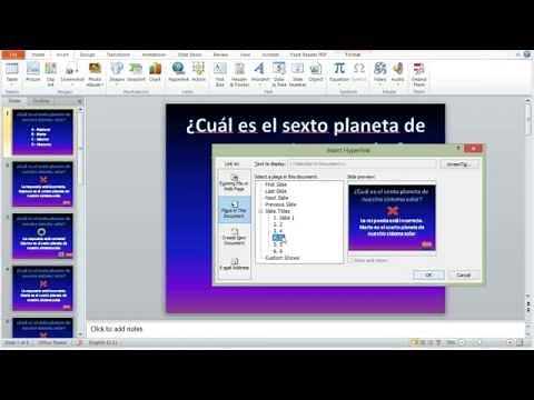 Cómo hacer una Presentación Interactiva en Power Point