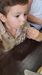 YUK baby first olive reaction | Jessica is Spoiled