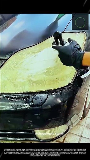 자동차 전조등 백화 현상 제거 및 표면 코팅 복원 기술 #worker #process #detailing #maintenance #polish
