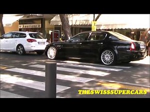 Maserati Quattroporte Sport GTS start up & sound in Jesolo, Italy