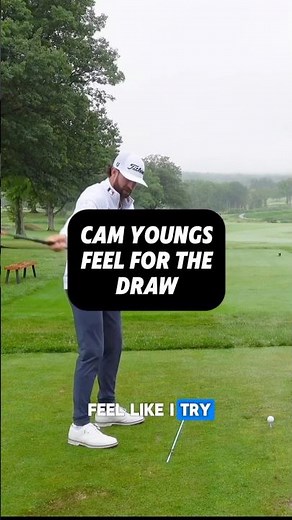How to Hit the Perfect Draw with Cam Young #golftips #golfswing #golfer