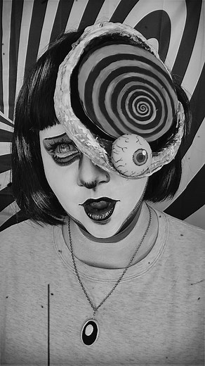 Azami Kurotani Spiral Girl Cosplay | Creepy Halloween Costume