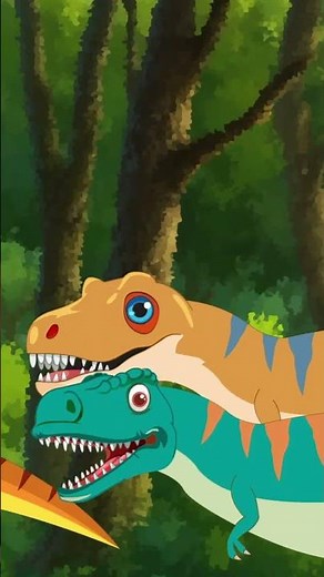 Minecraft Song T rex Adventure 🦖 🎶 Song for Preschoolers for Circle Time #shorts