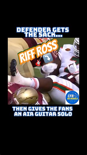 Funny football celebration. Air guitar with QBs leg 🤣 🎸🔥 #shortsfeed