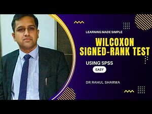 Wilcoxon Signed Rank Test | SPSS | The Rahul Academy | TRA