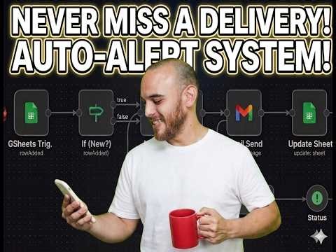 Never Miss a Dispatch Again! Auto-Alert System for Delivery Teams
