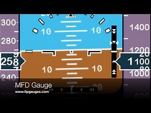 MFD Gauge - Saitek/Logitech Flight Information Panel & SPAD.neXt