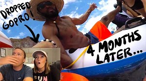 In this video, we react to some lost footage from a GoPro 5 I found underwater in the river. 4 MONTHS LATER, the owner of the GoPro saw the video, and got in contact with me! I was all excited, and I got to meet with him and get it back to him, just in time for his birthday! | Man River