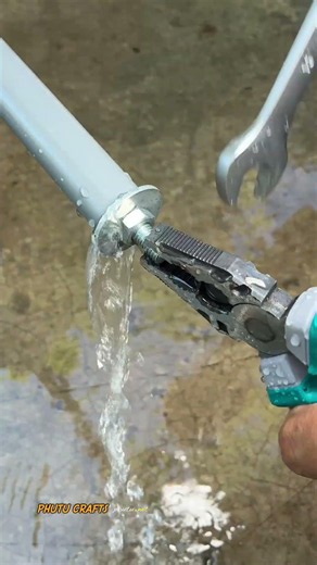 Simple method of fixing leaky hose pipes