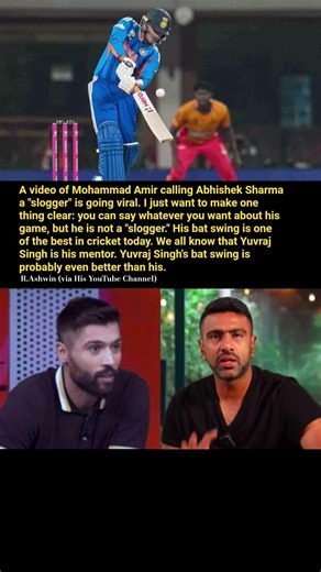 Ashwin FIRES BACK at Amir! You WON'T Believe What He Said #shortvideo #shorts #bcci #ytshorts #ipl