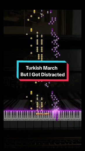 🔴 Turkish March but I got Distracted (Advanced Piano Tutorial) #piano #pianotutorial #easypiano #easypianotutorial #turkishmarch #mozart
