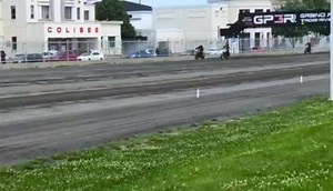😱La légende Dominic Beaulac #30 qui ne ferme pas le gaz avec son Rotax 600 dans les virages 3-4 de l' Hippodrome 3R lors du tournage pour Ztélé - La page officielle 😍🏁✊ | Flat track Québec