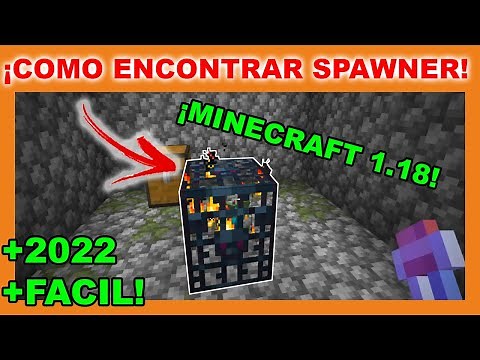 ✅ COMO ENCONTRAR SPAWNER en MINECRAFT 1.18 [+FACIL +2022 +guia para minecraft] ✅