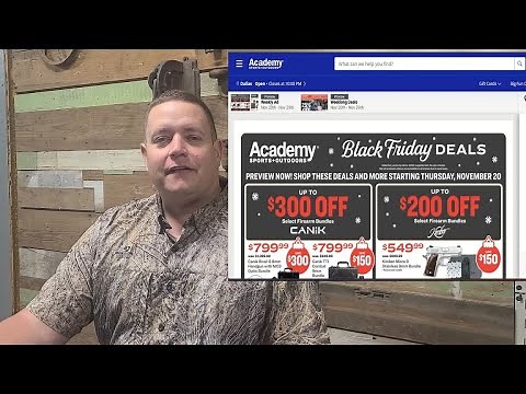 ACADEMY Sport and Outdoors BLACK FRIDAY AD! What I'm BUYING!