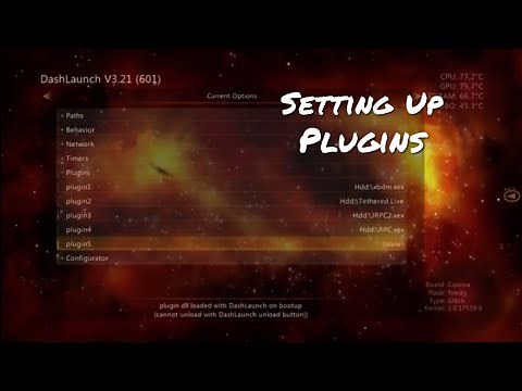 Modding Tutorial Ep. 4 - How to setup plugins with Dashlaunch on your Jtag/RGH/XDK