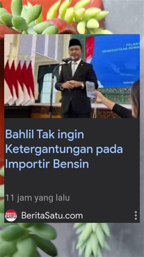 Bahlil Tak Tergantung Pada Importir #bahlillahadalia