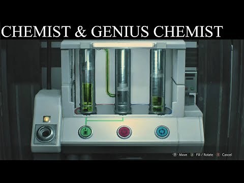 Resident Evil 2: Chemist & Genius Chemist Records (Drug Testing Lab Puzzle Solutions)