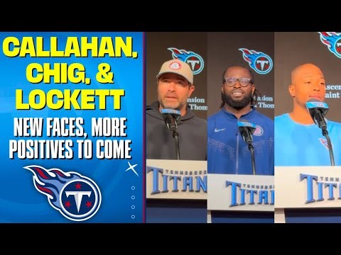 Titans Full Press Conference: Brian Callahan, Chig Okonkwo, & Tyler Lockett