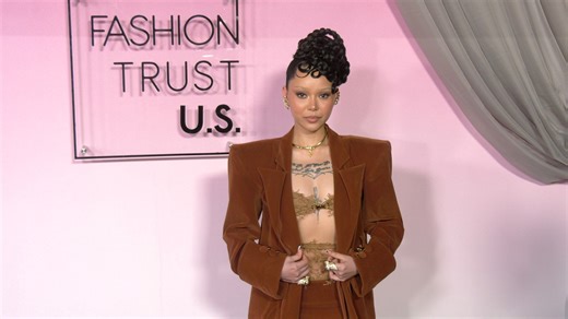 Bella Poarch 2026 Fashion Trust US Awards pink carpet