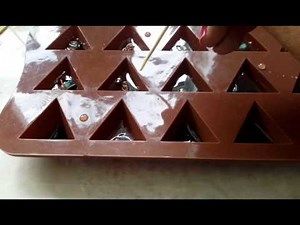 How to make orgonite resin pyramids.