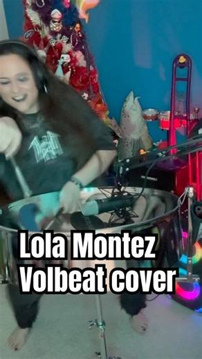 Lola Montez - Volbeat cover on Steel Drum
