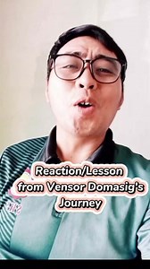 My Reaction and Lesson learned from Vensor Domasig's Journey sa Tawag ng Tanghalan : Iba talaga yong pakiramdam na naabot mo ang pangarap mo dahil nagsakripisyo ka, pinaghirapan mo, napagod, at para bang susuko kana sana. Masarap na masarap lasapin ang bunga nito. Tara na at gawin nating inspirasyon at aral ang mga tagpong ito na ating sinubaybayan mula una hanggang huli. Magandang buhay mga idol. #fyp #grateful #lifelessons #inspiration #dontgiveup #BegratefulAllTheTime #trendingnow #viralvideo