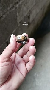 Making petrified wood ring with my DIY machines