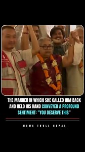 102K views · 6.6K reactions | THE MANNER IN WHICH SHE CALLED HIM BACK AND HELD HIS HAND CONVEYED A PROFOUND SENTIMENT: "YOU DESERVE THIS" 凉凉 | Meme Troll Nepal | Facebook