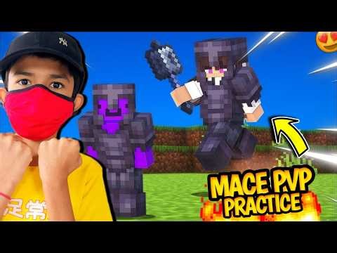 ULTIMATE MACE PVP PRACTICE P-2 LIKE ‪@SenpaiSpider‬