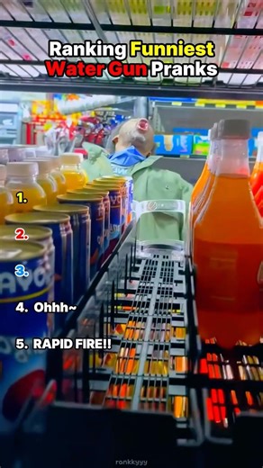 Ranking Funniest Water Gun Pranks