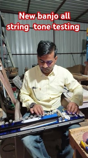 #new Banjo mini model all string ll GM Steel Banjo maker ll