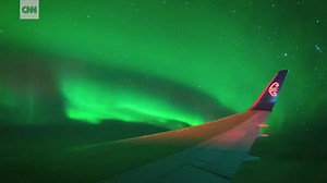 This is what the Southern Lights look like from an airplane: | HLN