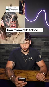 7.2K views · 43 reactions | You cannot remove these tattoos! #tattoo #tattooartist #foryou #foryoupage #eyetattoo #facetattoo #reaction #tattooideas | Scm ink | Facebook
