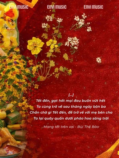 Tết đến, gạt hết mọi đau buồn vứt hết #vieent #vieentmusic #mangttettrenvai #buithebao #xuhuong #vsounder #envimusicnews