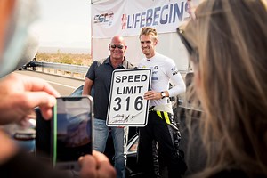 Production car hits record 331 mph on highway outside Las Vegas