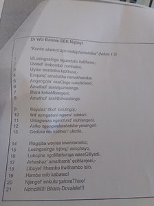 Dr WG Bennie SEK Miqhayi"Konke akwenzayo wokuphumelelisa" (INd... | Filo