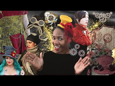 35+ STEAMPUNK Crochet Patterns for a Vintage - Industrial Look