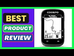 COOSPO CS500 Bike Computer Wireless, 2.6 Inch LCD GPS