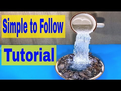 How to Make a Resin Cup Waterfall