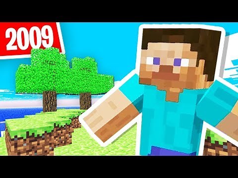 THIS is the OLDEST VERSION of MINECRAFT!