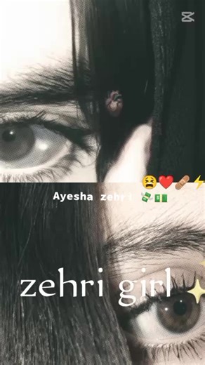 zehri girl 🌺 you